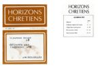 Horizons chretiens 1977 n1