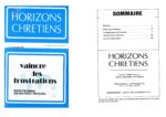 Horizons chretiens 1981 n18